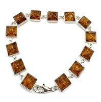 Bracciale Domar Donna Ambra in Argento Ambra AMBER-BR-11-280